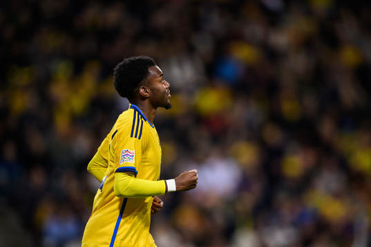 Anthony Elanga of Sweden
