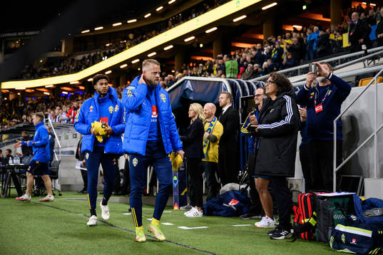 Jens Cajuste and Daniel Sundgren of Sweden