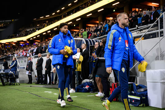 Jens Cajuste and Daniel Sundgren of Sweden
