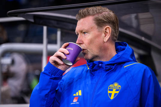 Assistant coach Peter Wettergren of Sweden
