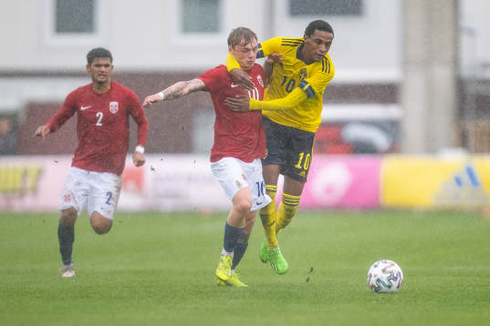 Norges Isak Hansen-Aaroøen och Sveriges Amar Ahmed Fatah