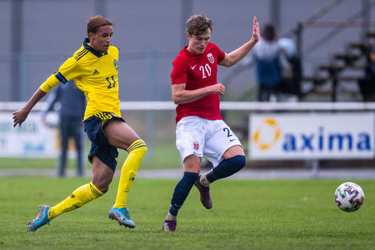 Sveriges Shakur Omar och Norges Oskar Sivertsen