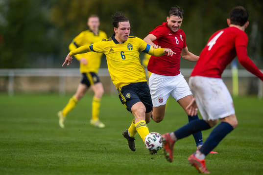 Sveriges Wilgot Marshage och Norges Niklas Ødegård