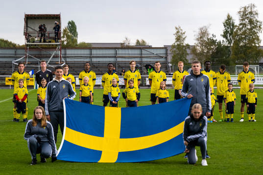 Sveriges lag vid line up