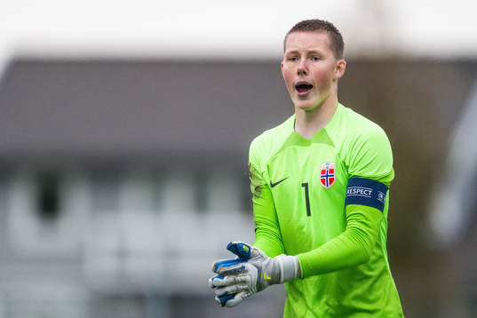 Norges målvakt Magnus Rugland Ree