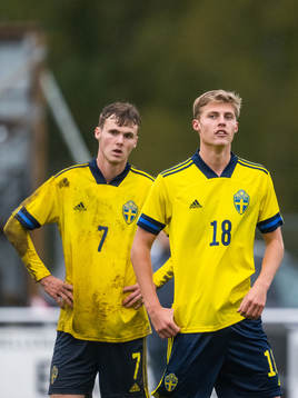 Sveriges Williot Swedberg och Lukas Björklund