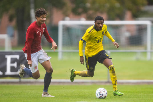 Norges Alwande Roaldsøy och Sveriges Amar Ahmed Fatah