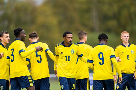 Sveriges Casper Eklund, Peter Amoran, Jonas Rouhi, Amar