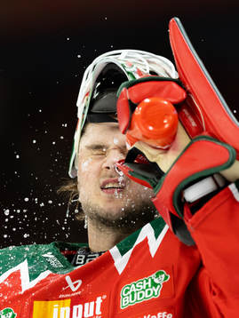 Frölundas målvakt Frederik Dichow