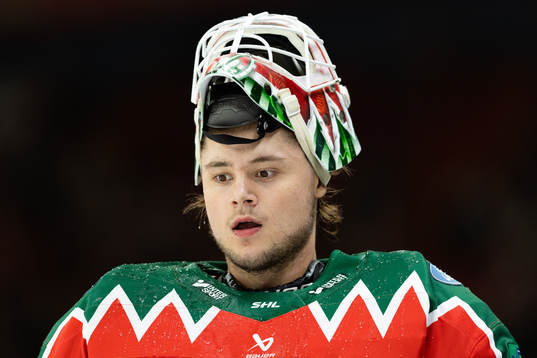 Frölundas målvakt Frederik Dichow