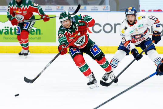 Frölundas Ryan Lasch och Växjös Dan Sexton