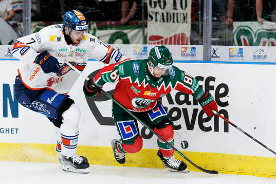 Växjös Hardy Häman Aktell och Frölundas Ryan Lasch