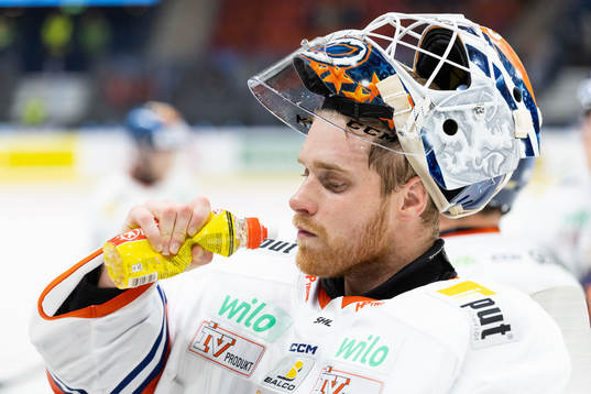 Växjös målvakt Adam Åhman