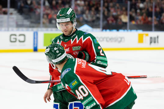 Frölundas Christian Folin och Petteri Lindbohm