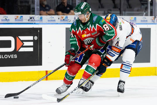 Frölundas Ryan Lasch och Växjös Keegan Lowe