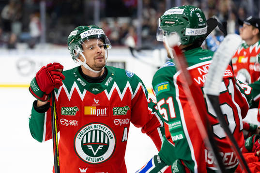 Frölundas Nicklas Lasu och Mats Rosseli Olsen