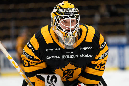 Skellefteås målvakt Linus Söderström