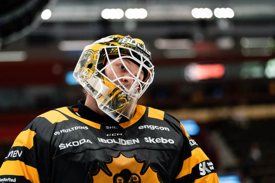 Skellefteås målvakt Linus Söderström