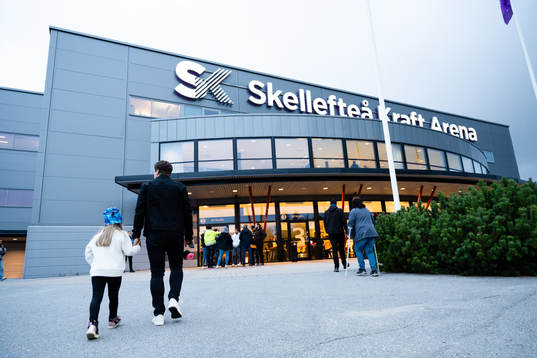 Skellefteå Kraft Arena exteriört