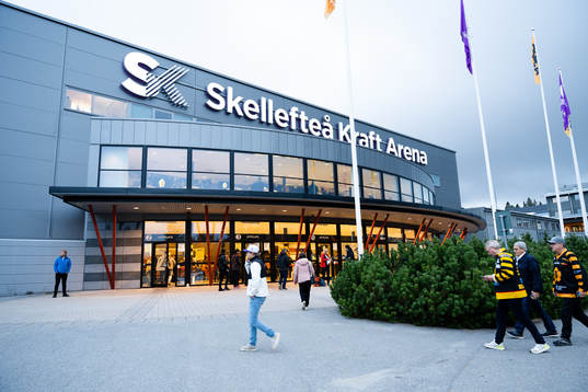 Skellefteå Kraft Arena exteriört