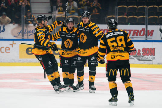 Skellefteås Joakim Lindström, Andreas Wingerli och Max