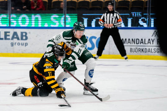 Skellefteås Max Lindholm och Färjestads Joakim Nygård