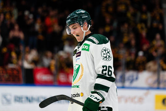 Färjestads Joel Nyström deppar