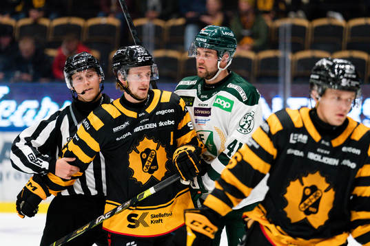 Skellefteås Jonathan Pudas och Färjestads Henrik