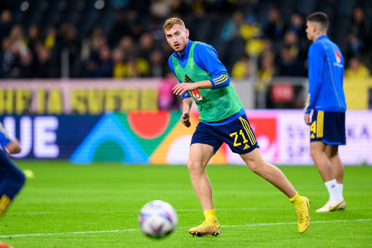 Dejan Kulusevski of Sweden