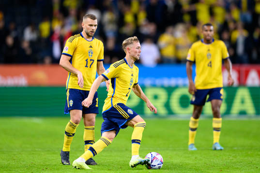 Jesper Karlström and Joel Andersson of Sweden