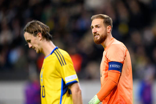 Goalkeeper Jan Oblak of Slovenia