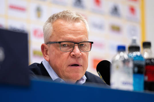 Head coach Janne Andersson of Sweden