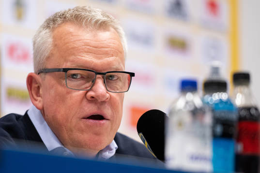 Head coach Janne Andersson of Sweden