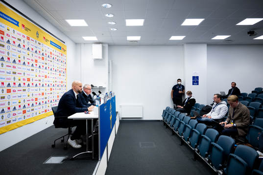 Head coach Janne Andersson of Sweden