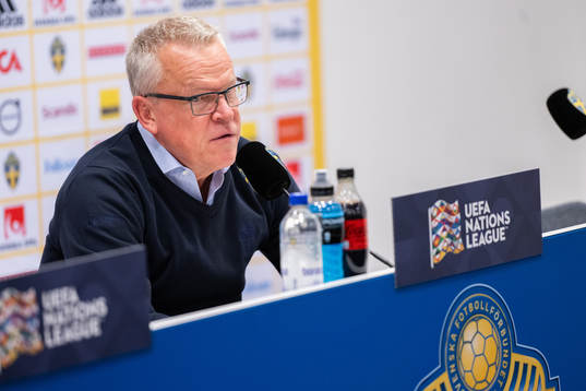 Head coach Janne Andersson of Sweden