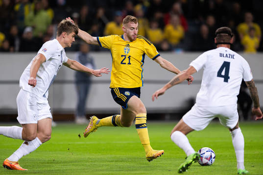 Dejan Kulusevski of Sweden