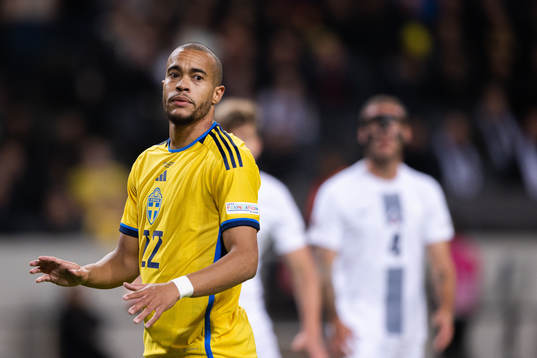 Robin Quaison of Sweden