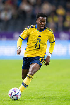 Anthony Elanga of Sweden