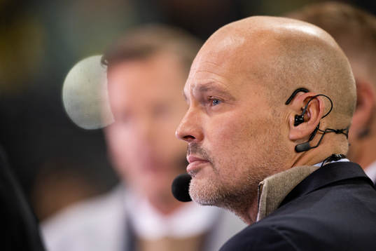 Fredrik Ljungberg in the Viaplay studio