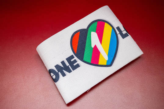 The One Love captains’ armband