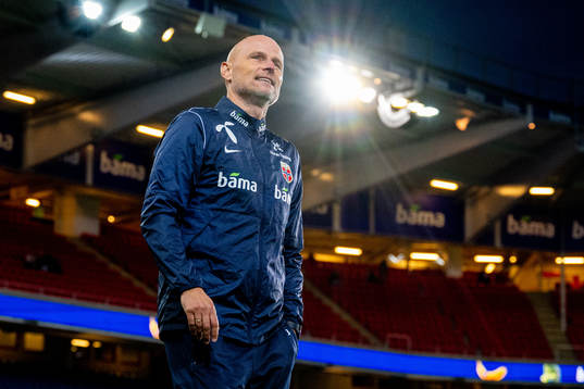 Ståle Solbakken, head coach of Norway