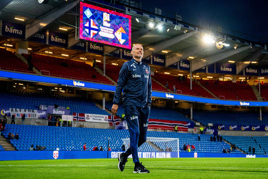 Ståle Solbakken, head coach of Norway