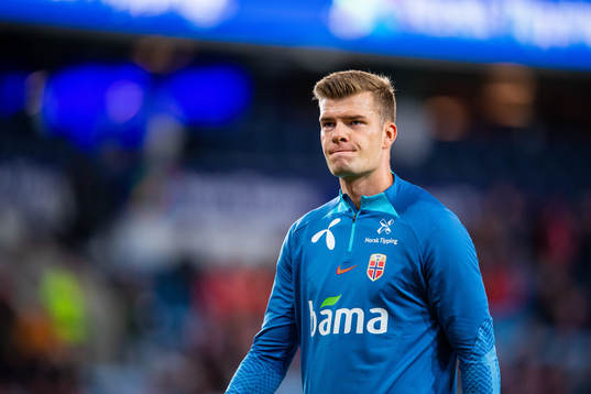 Alexander Sørloth of Norway