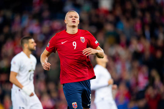 Erling Braut Haaland of Norway