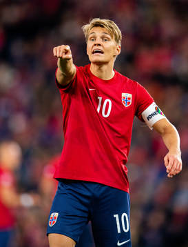 Martin Ødegaard of Norway