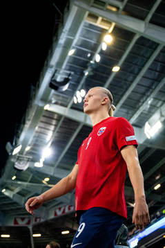 Erling Braut Haaland of Norway