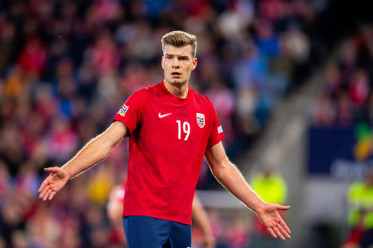 Alexander Sørloth of Norway