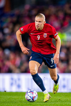 Erling Braut Haaland of Norway