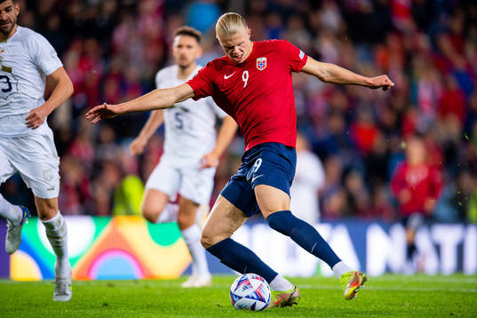 Erling Braut Haaland of Norway