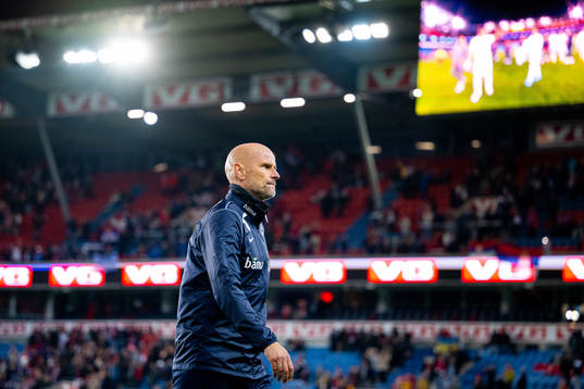 Head coach Ståle Solbakken of Norway